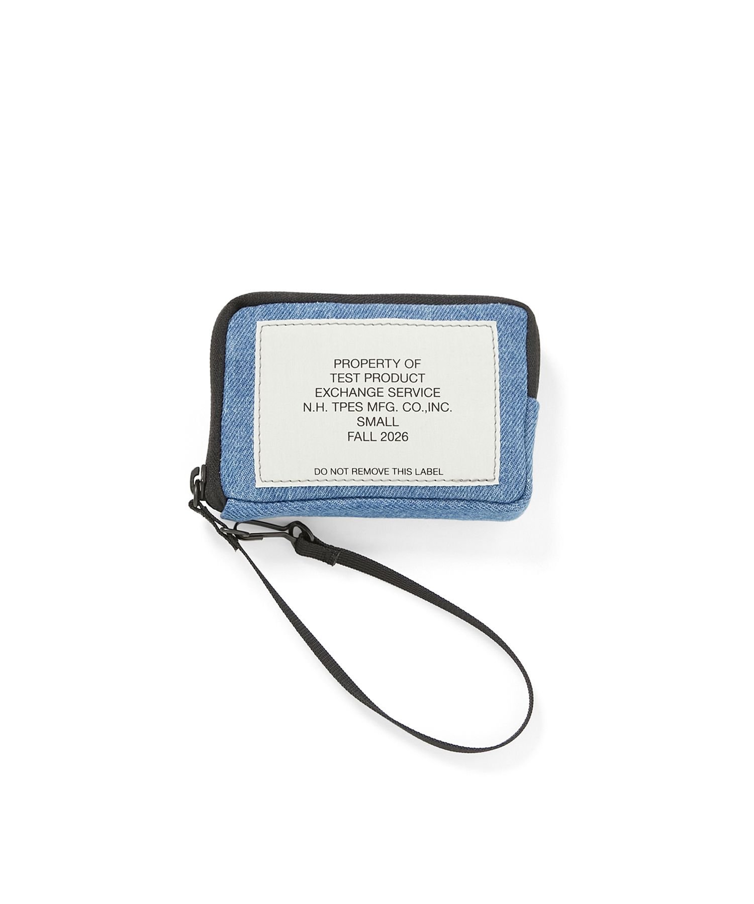 N.HOOLYWOOD TEST PRODUCT EXCHANGE SERVICE MINI POUCH エヌ．ハリウッド 財布・ポーチ・ケース ポーチ ブルー【送料無料】