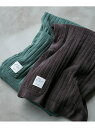 SALON adam et rope' 【極上の肌ざわり】ブランケット -CreamyCotton /クリーミーコットン- サロン アダム エ ロペ ファッション雑貨 マフラー・ストール・ネックウォーマー ピンク ベージュ ホワイト グレー グリーン【送料無料】