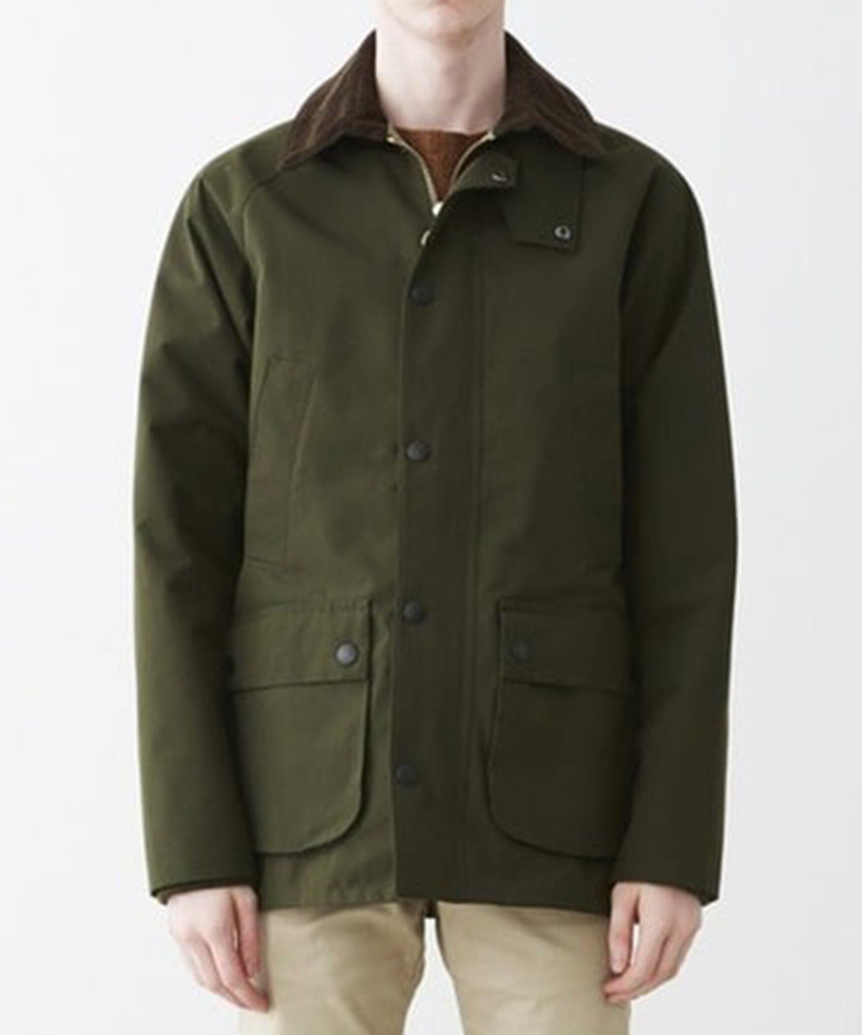 IMPORT ORIGINAL BARBOUR/バブアー/BEDALE SL 2LAYER COAT/ビデイル SL 2レイヤーコート/MCA0507 ビーバー ジャケット・アウター その他のジャケット・アウター グリーン【送料無料】