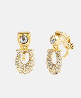 COACH 【公式】パヴェ シグネチャー クリスタル クリップ オン イヤリング コーチ アクセサリー・腕時計 イヤリング・イヤーカフ ゴールド