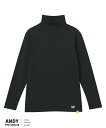 【SALE/10%OFF】une nana cool MADE WITH ねずみのANDY 綿混裏起毛あったかシャツ ウンナナクール インナー・ルームウェア そ...