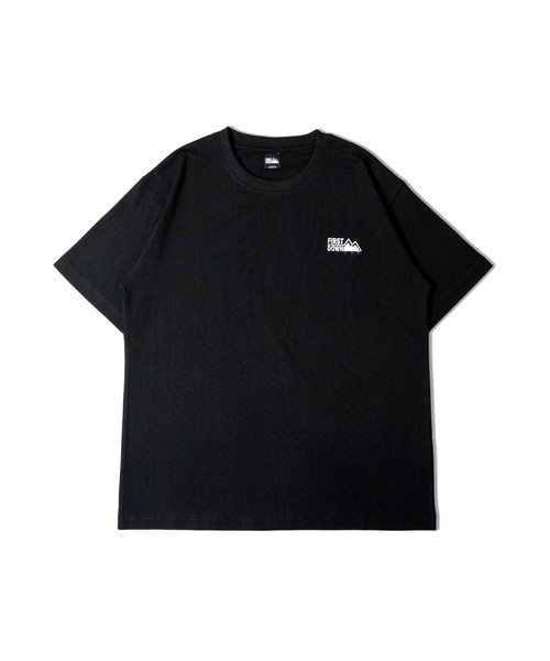 SELECT BRANDS FIRST DOWN/ファーストダウン LOGO S/S TEE(MENS) ジャックローズ トップス カットソー・Tシャツ ホワイト ブラック【送料無料】