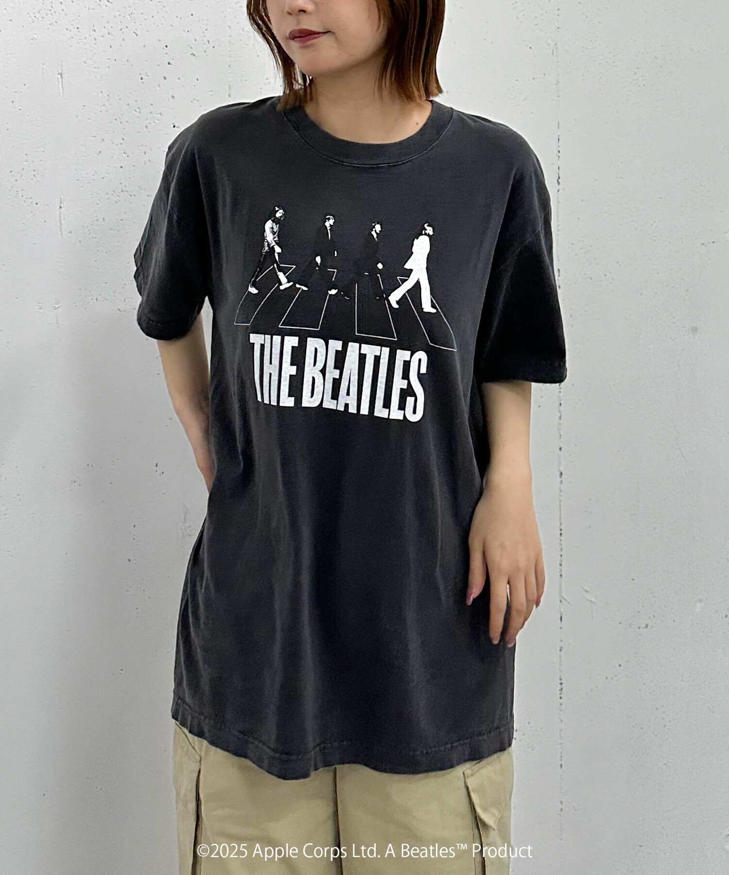 THE BEATLES Tshirt アルシーヴ トップス カットソー・Tシャツ ブラック