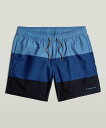 【SALE/40%OFF】G-Star RAW 【公式ショップ】DIRIK COLOR BLOCK SWIMSHORT/カラーブロックデザインスイムショートパンツ/水陸両用 ジースターロゥ 水着・スイムグッズ 水着 ブルー【送料無料】