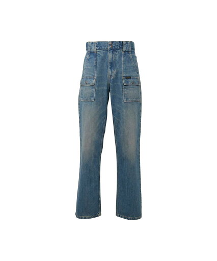 HYSTERIC GLAMOUR ブッシュデニムパンツ ヒステリックグラマー パンツ ジーンズ・デニムパンツ ブルー【送料無料】 HYSTERIC GLAMOUR ブッシュデニムパンツ ヒステリックグラマー パンツ ジーンズ・デニムパンツ ブルー【送料無料】