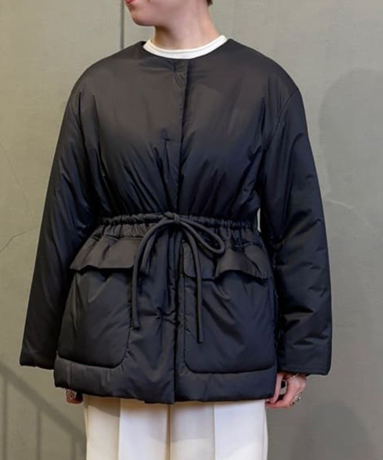 Ballsey タイニーリップ ドロストショートコート トゥモローランド ジャケット・アウター その他のジャ..