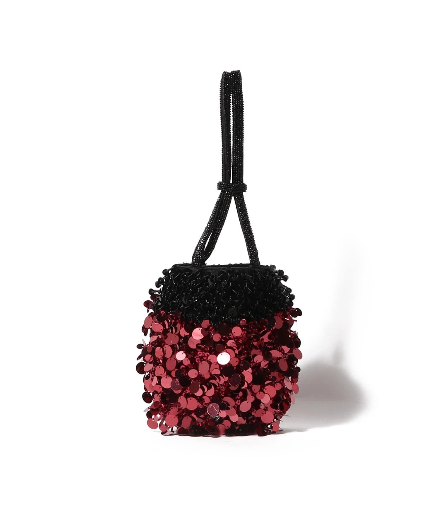 ANYA HINDMARCH ANYA HINDMARCH / Ladybird ミニバケットバッグ エストネーション バッグ かごバッグ レッド【送料無料】