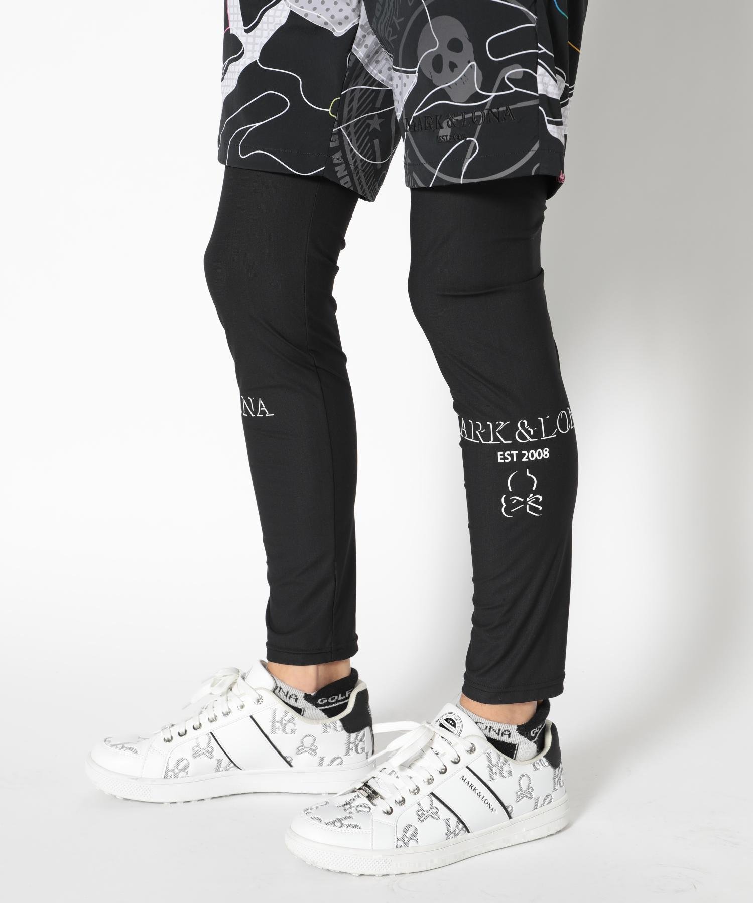 MARK & LONA HEC Camo Fit Leggings Pants ｜ MEN マークアンドロナ 靴下・レッグウェア レギンス・スパッツ ブラック【送料無料】