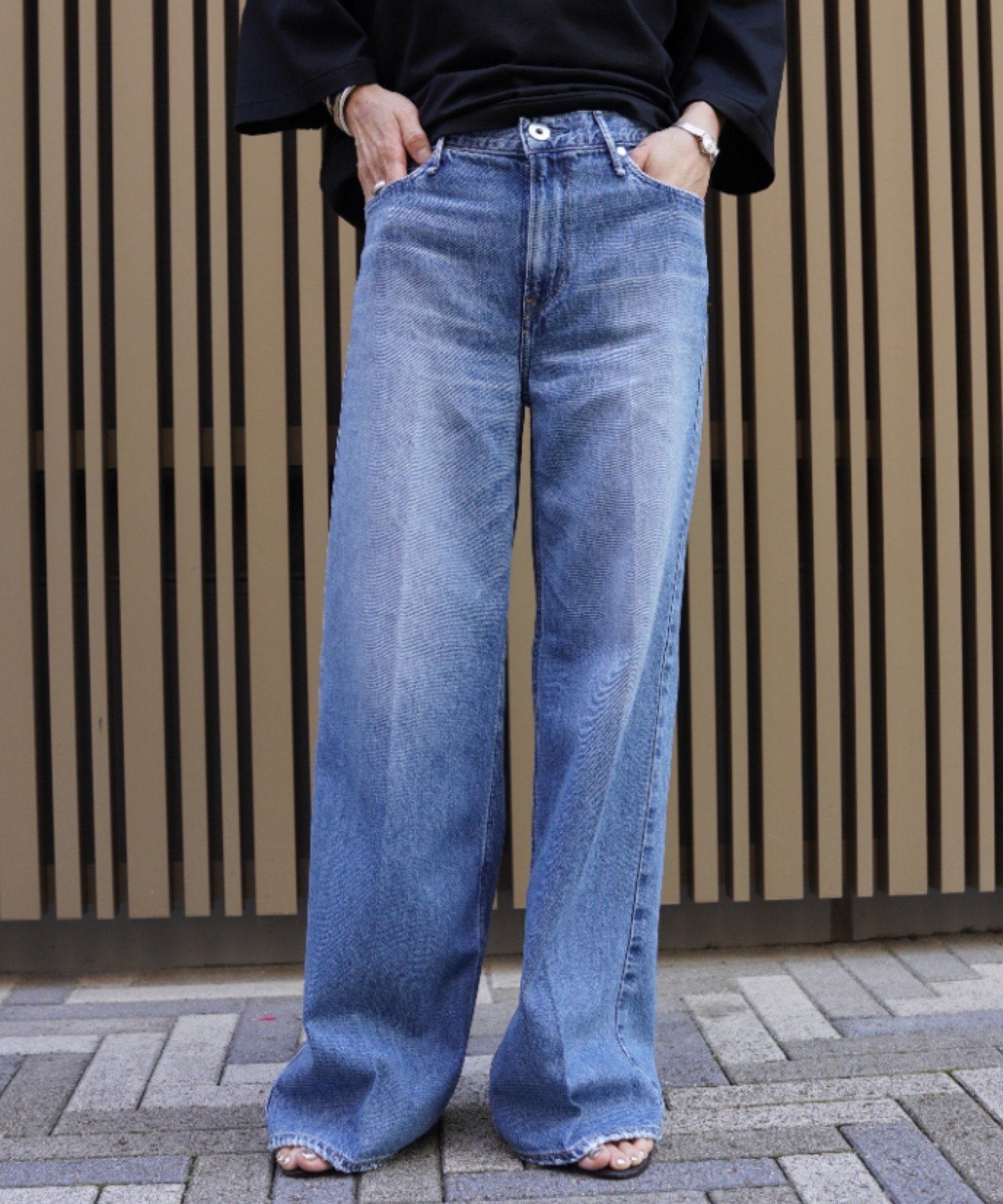 B'2nd upper hights(アッパーハイツ)THE SISTER MID-RISE ビーセカンド パンツ ジーンズ・デニムパンツ ブルー【送料無料】