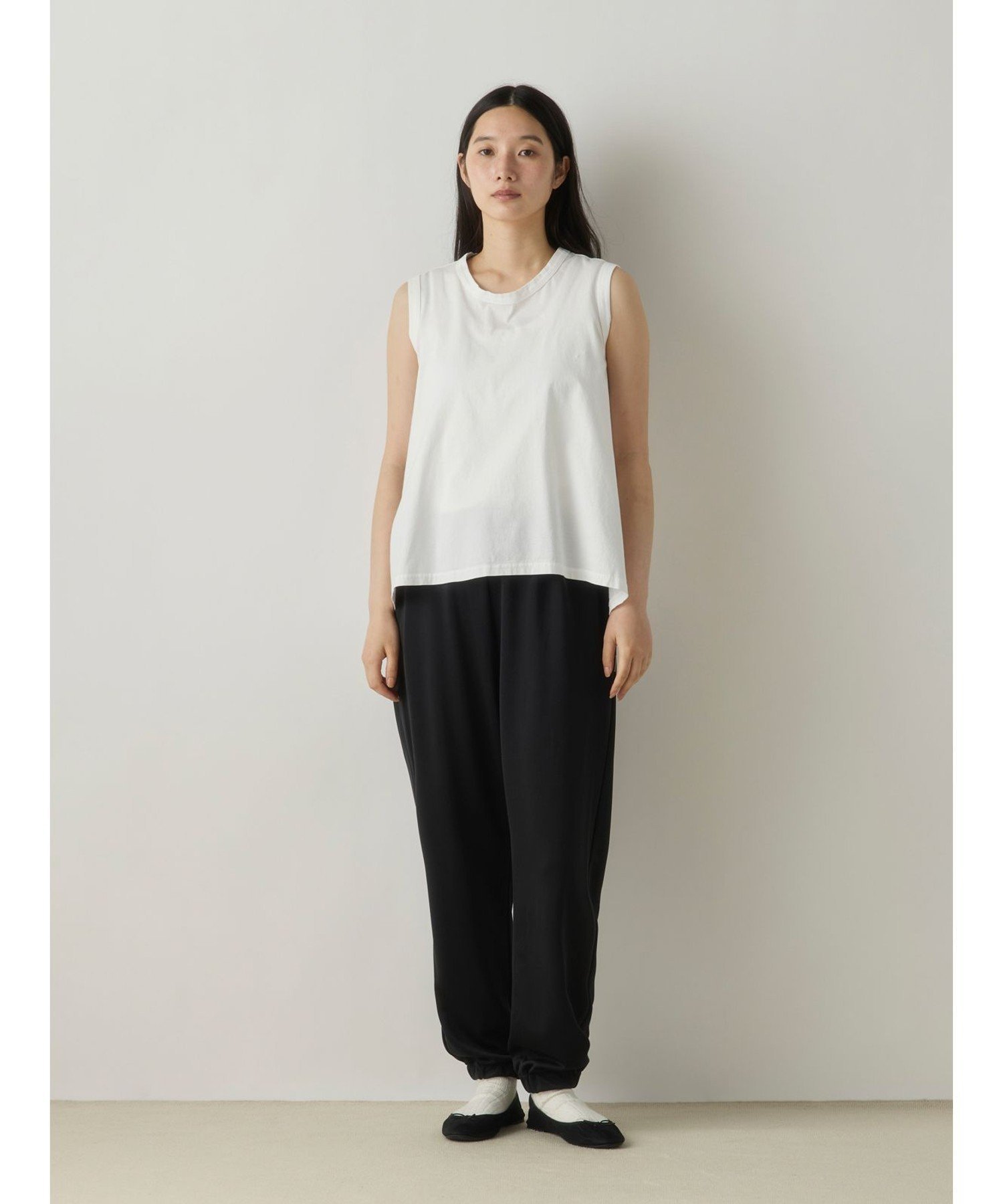 MidiUmi MidiUmi ソフトジャージージョガーパンツ マーコート パンツ その他のパンツ ブラウン ブラック