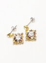 Cathie Ferrari cathie ferrari/(W)cathie ferrari 一粒デザインピアス エル ヌメロ ディエチ アクセサリー 腕時計 ピアス ゴールド【送料無料】