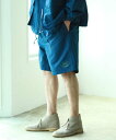 ラコステ 服 メンズ 【SALE／50%OFF】BEAMS MEN LACOSTE * BEAMS / 別注 Nylon Taffeta Shorts ビームス アウトレット パンツ その他のパンツ ブルー カーキ【送料無料】