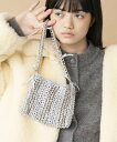 【SALE/25%OFF】Casselini Casselini(キャセリーニ)ミックスチェーンバッグ キャセリーニ バッグ ハンドバッグ ゴールド シルバー【...
