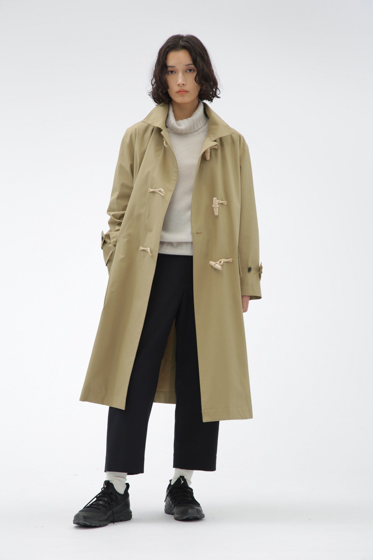 MARGARET HOWELL DRY WOOL TWILL CHAMBRAY マーガレット・ハウエル パンツ その他のパンツ ネイビー