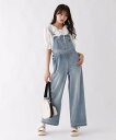 【SALE/20%OFF】repipi armario デニムオーバーオール レピピアルマリオ パンツ ジーンズ・デニムパンツ ブルー ブラック ホワイト【送料無料】
