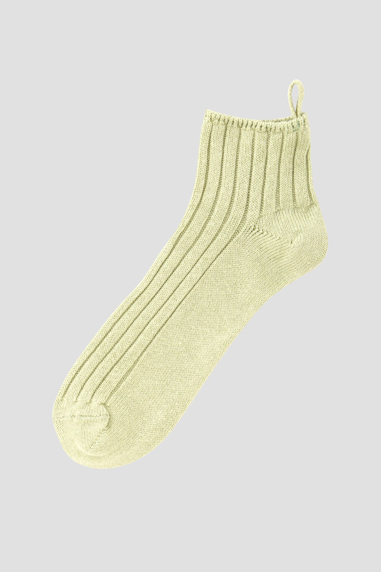 MARGARET HOWELL ORGANIC LINEN COTTON SOCKS マーガレット・ハウエル 靴下・レッグウェア 靴下 ブラック ホワイト