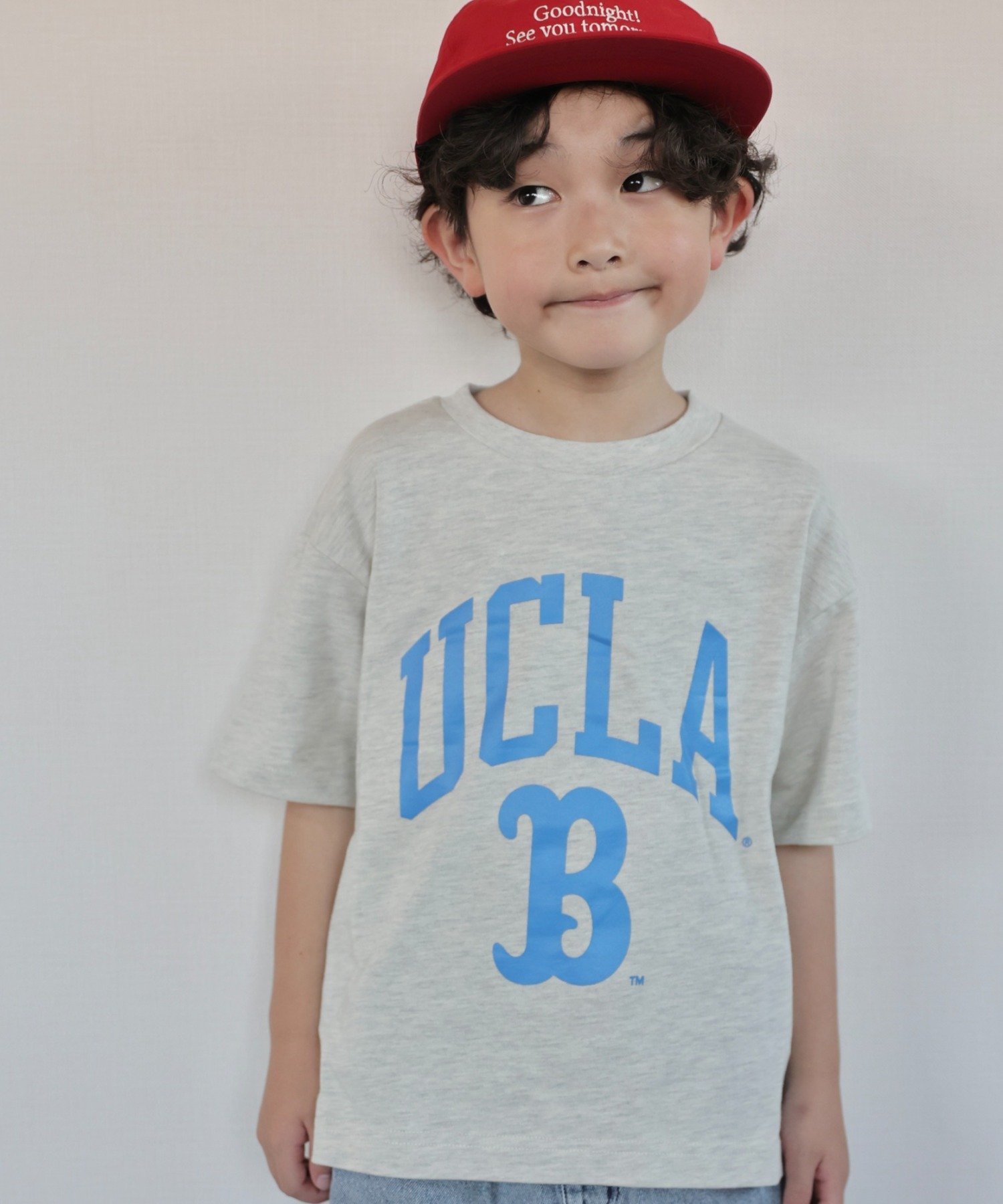 【SALE／86%OFF】CIAOPANIC TYPY 【KIDS】【UCLA】TYPY別注ロゴプリントTEE チャオパニックティピー トップス カットソー・Tシャツ グレー ホワイト グリーンのサムネイル