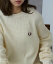 FRED PERRY FRED PERRY/WAFFLE STITCH JUMPER K6507 カセットチャート トップス ニット ブラック【送料無料】