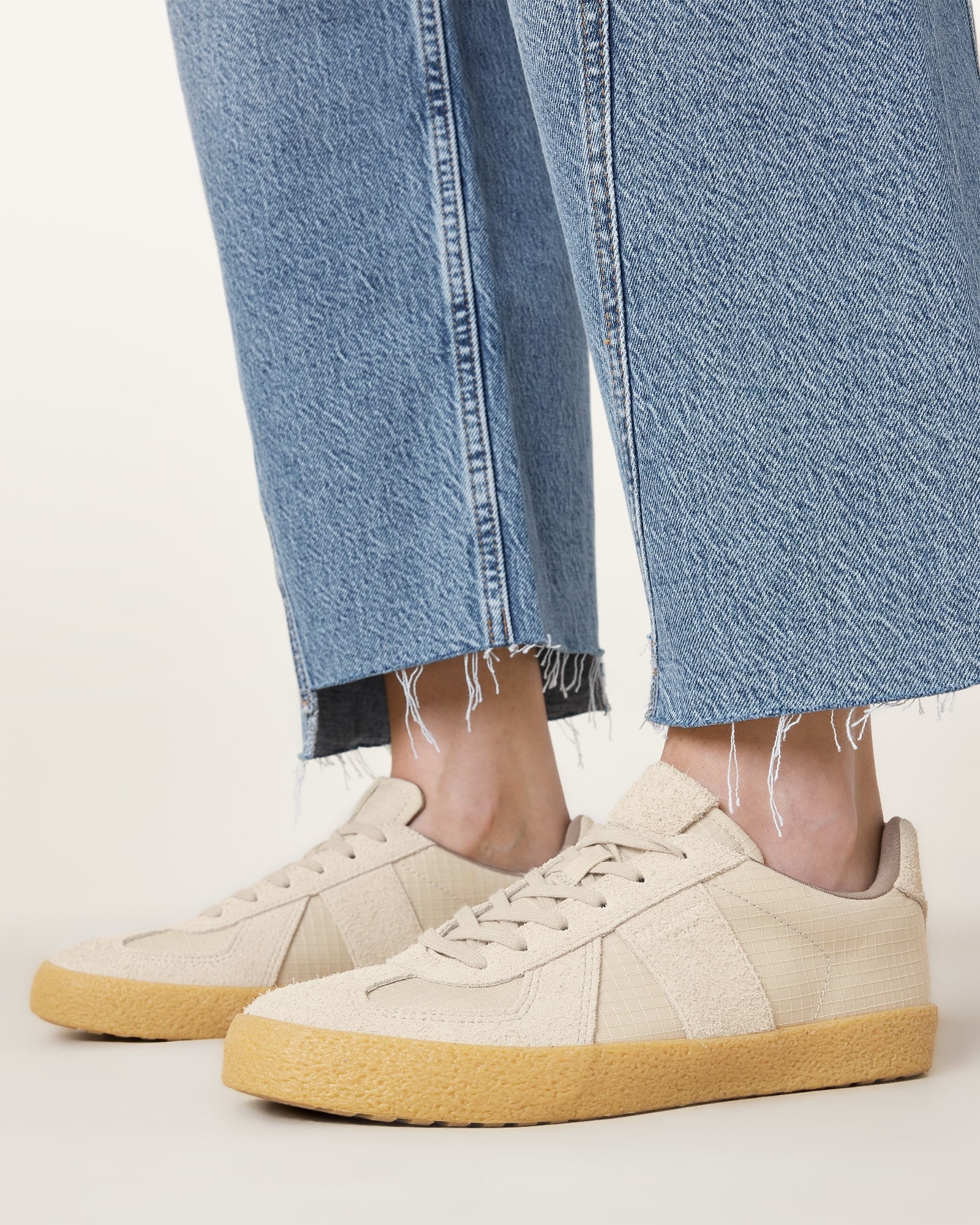 【SALE／40%OFF】ALLSAINTS (W)JAIMEE RS SNEAKER オールセインツ シューズ・靴 スニーカー ベージュ【送料無料】