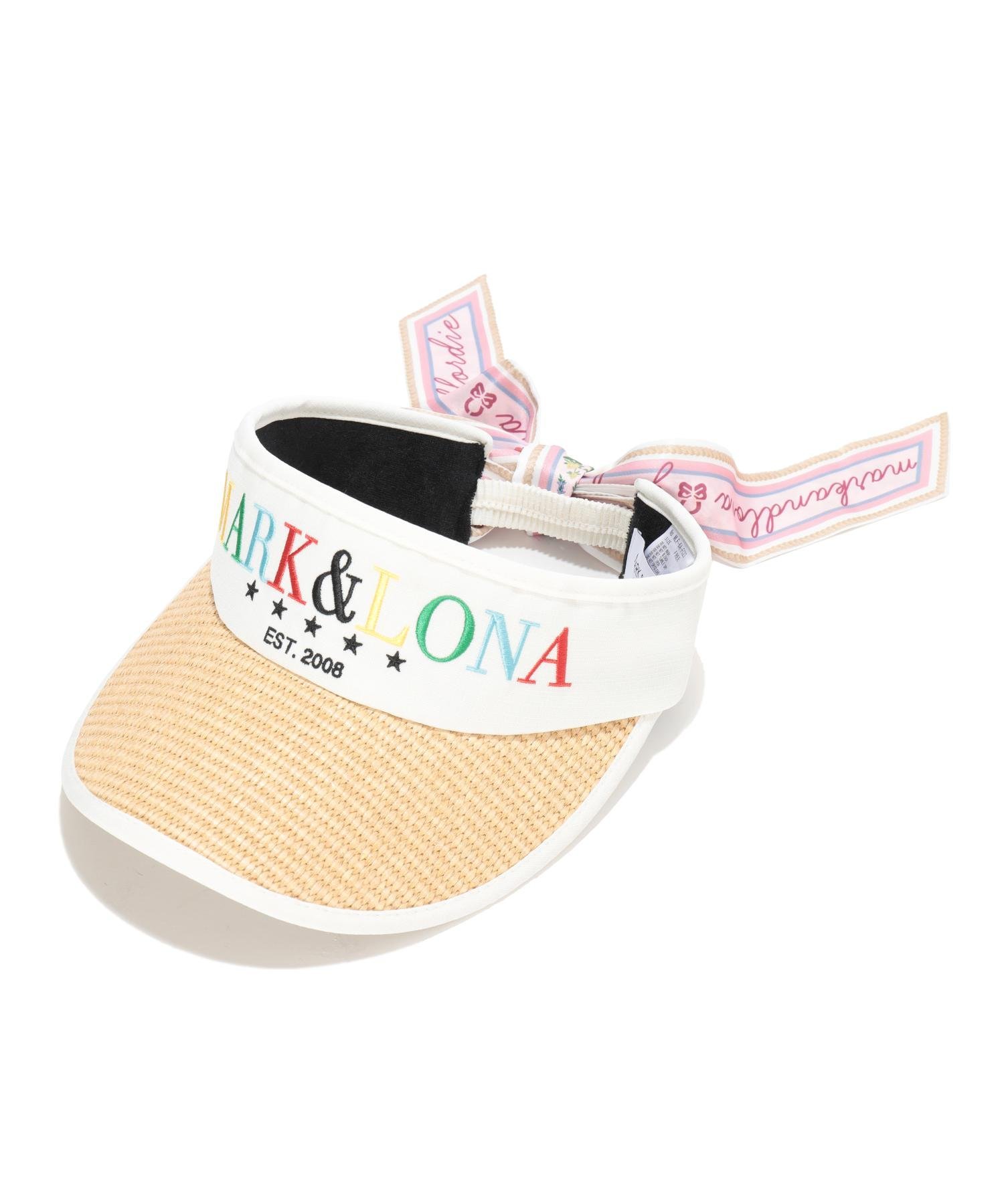 MARK & LONA Mirage Ribbon Visor ｜ MEN and WOMEN マークアンドロナ 帽子 サンバ...
