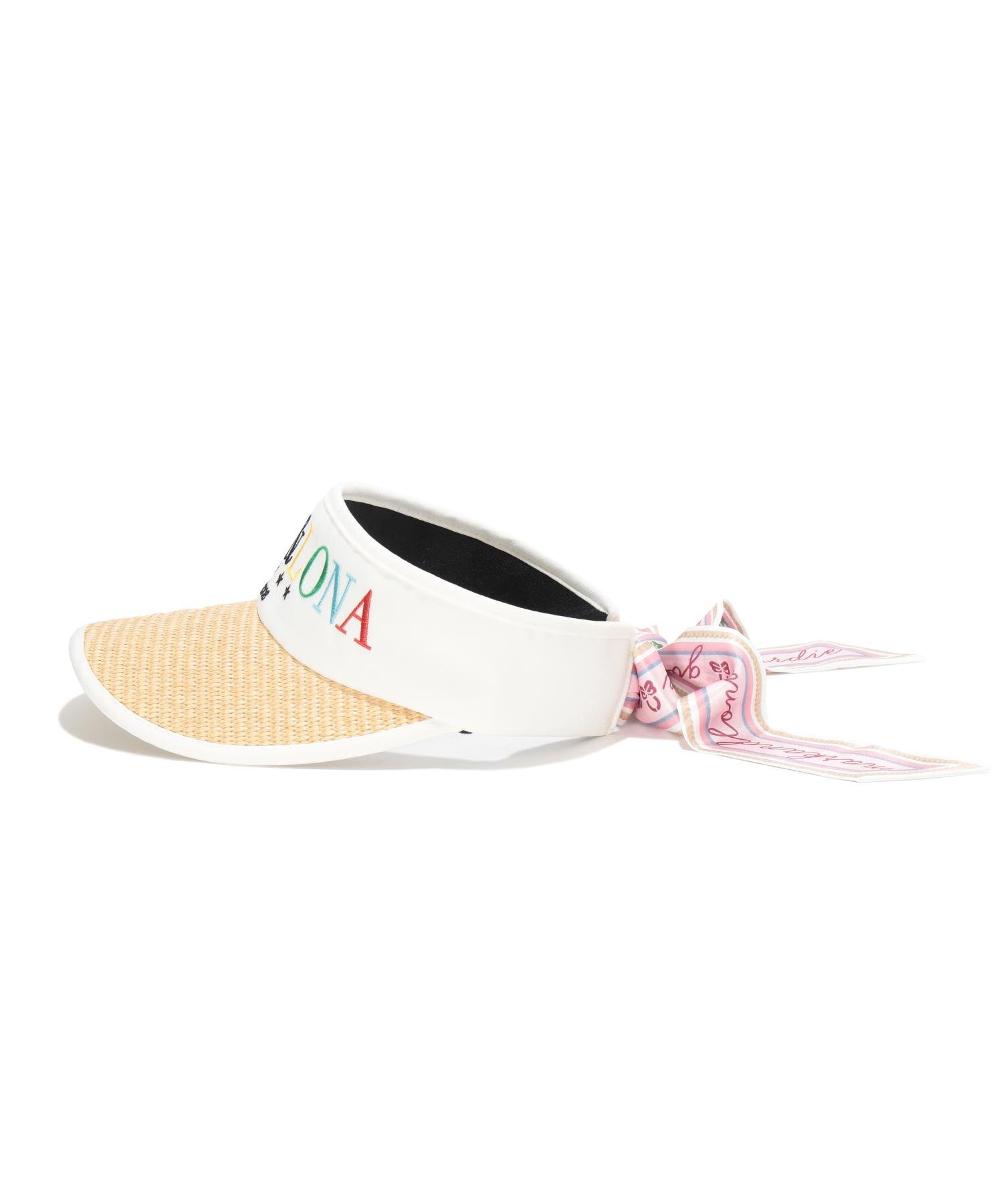 MARK & LONA Mirage Ribbon Visor ｜ MEN and WOMEN マークアンドロナ 帽子 サンバ...