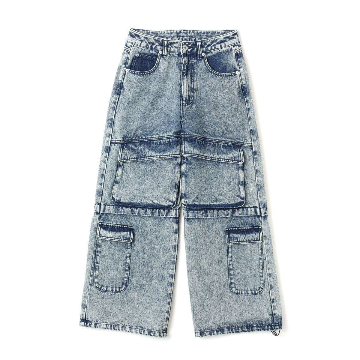 atmos pink atmos pink Cargo Denim Pants BLUE アトモス パンツ その他のパンツ ブルー