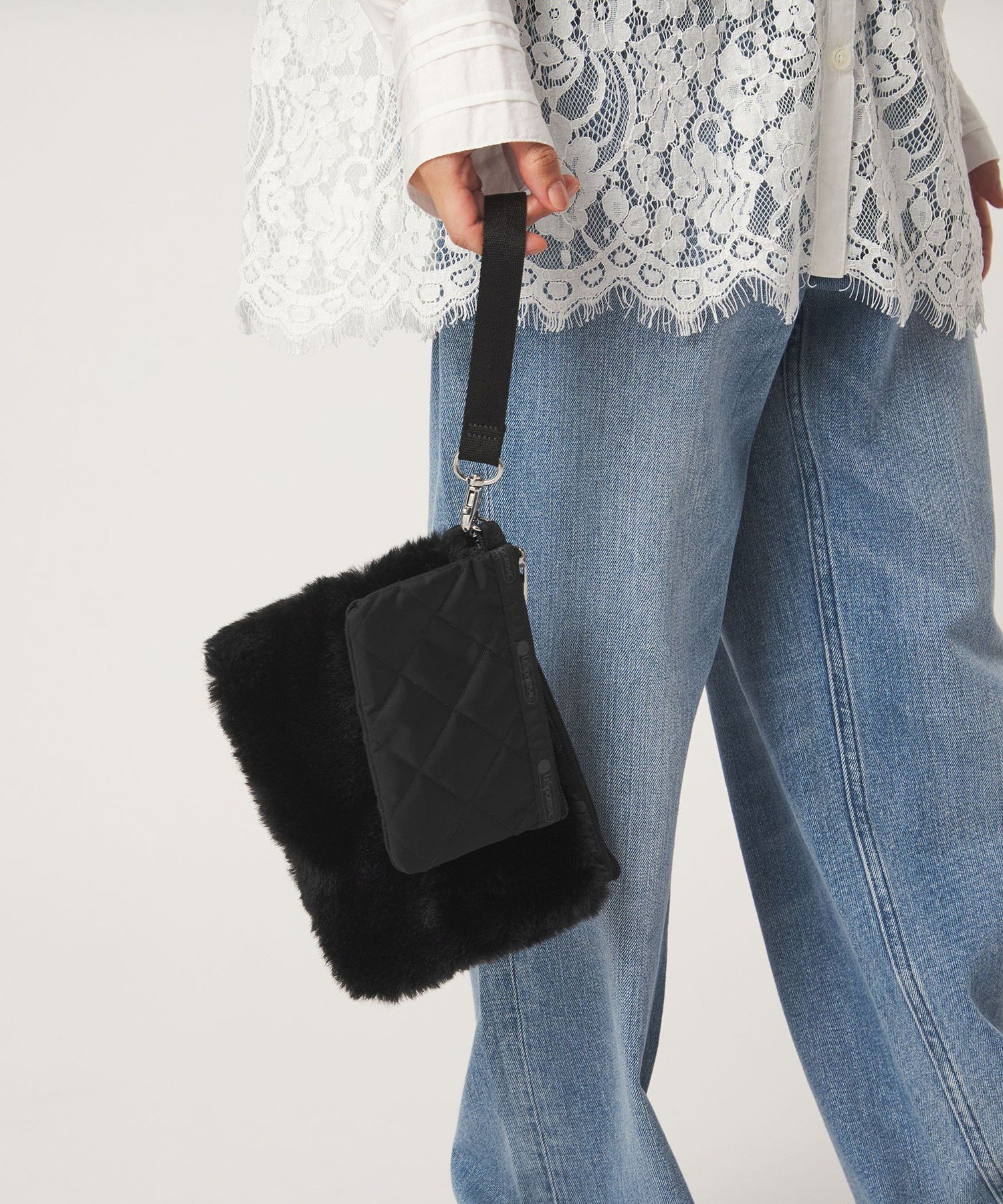 【別注】＜LeSportsac＞2ポーチセット ユナイテッドアローズ グリーンレーベルリラクシング 財布・ポーチ・ケース ポーチ グリーン