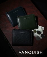 VANQUISH VANQUISH/(M)グレイン L字ミニ財布 スタイルコード 財布/小物 財布 ブラック グリーン ネイビー