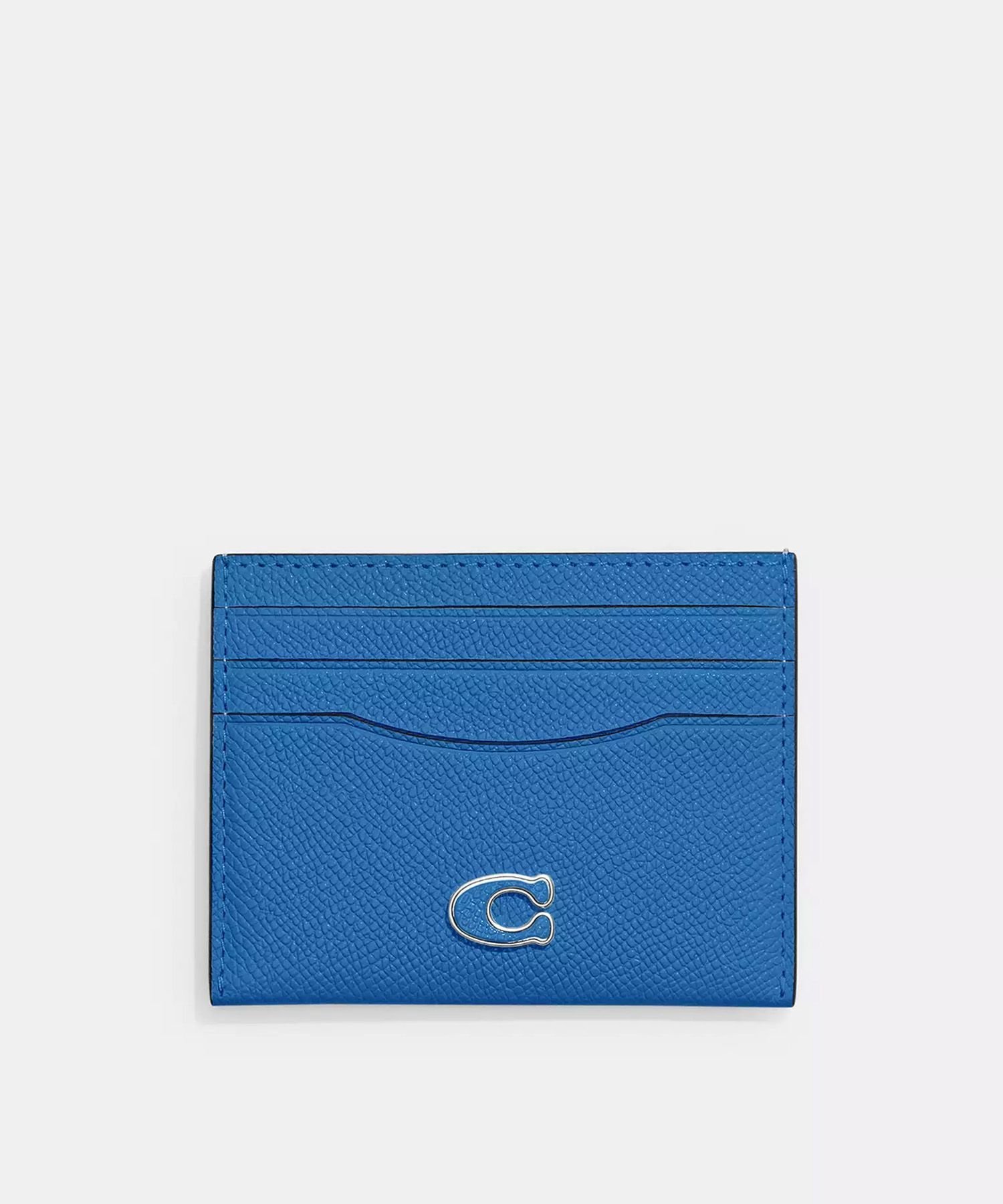 COACH カード ケース コーチ 財布・ポーチ・ケース 名刺入れ・カードケース ブルー【送料無料】