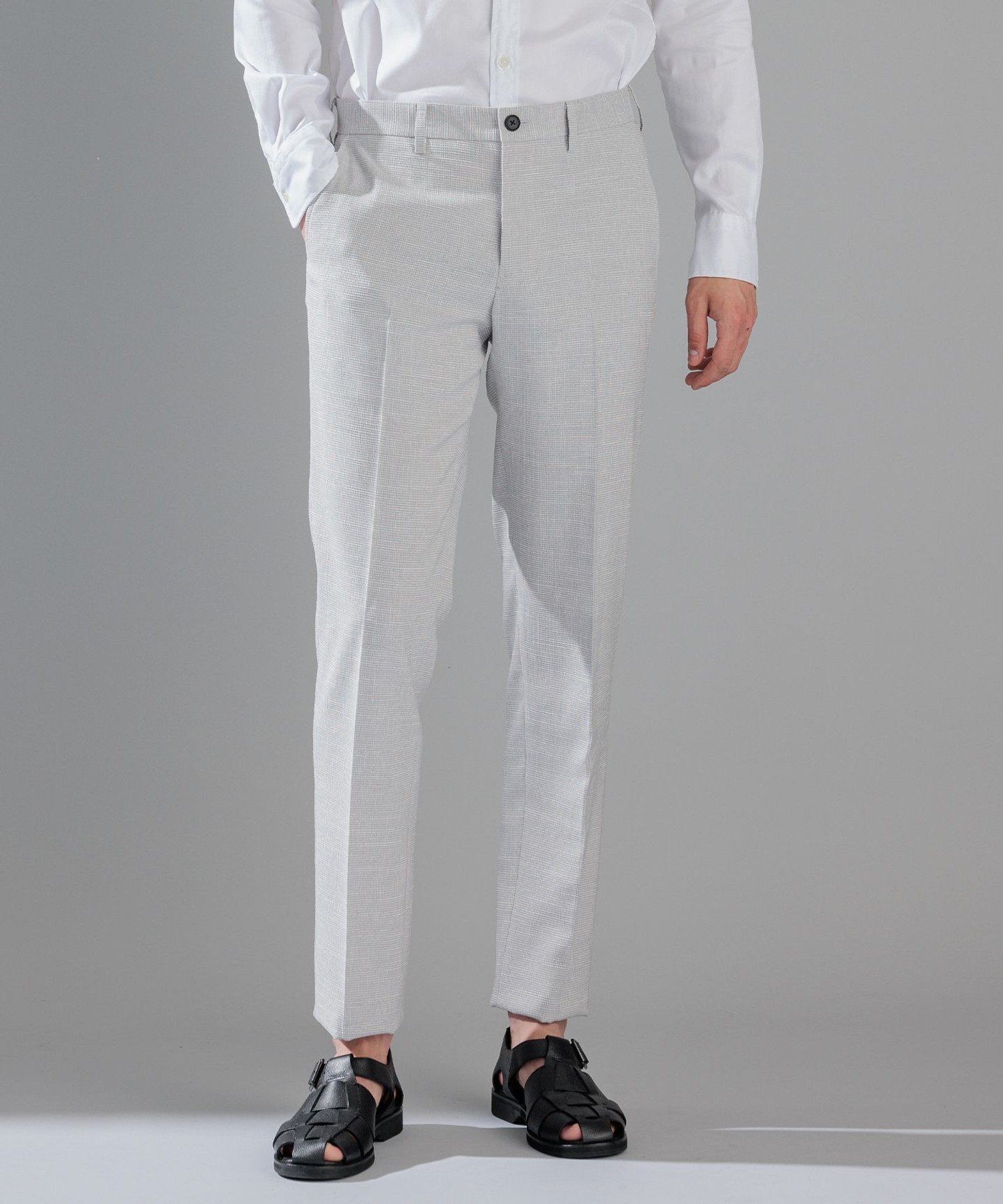 【SALE／30%OFF】JOSEPH HOMME スムーススラブストレッチ / CITY ジョゼフ オム パンツ スラックス・ドレスパンツ グレー ネイビー【送料無料】