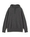 GALERIE VIE カシミヤスウェット パーカー トゥモローランド トップス ニット ブラック グレー【送料無料】