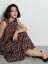 【SALE/40%OFF】Te chichi フラワープリントワンピース テチチ ワンピース・ドレス ワンピース オレンジ グリーン【送料無料】 6,600円
