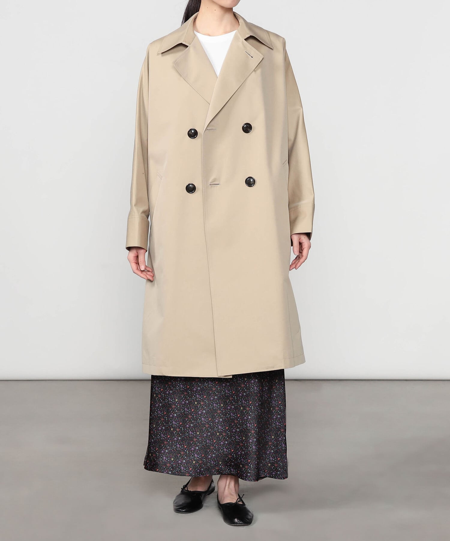 Bshop TICCA ｜ テントトレンチコート WOMEN ビショップ ジャケット・アウター ステンカラーコート ベージュ