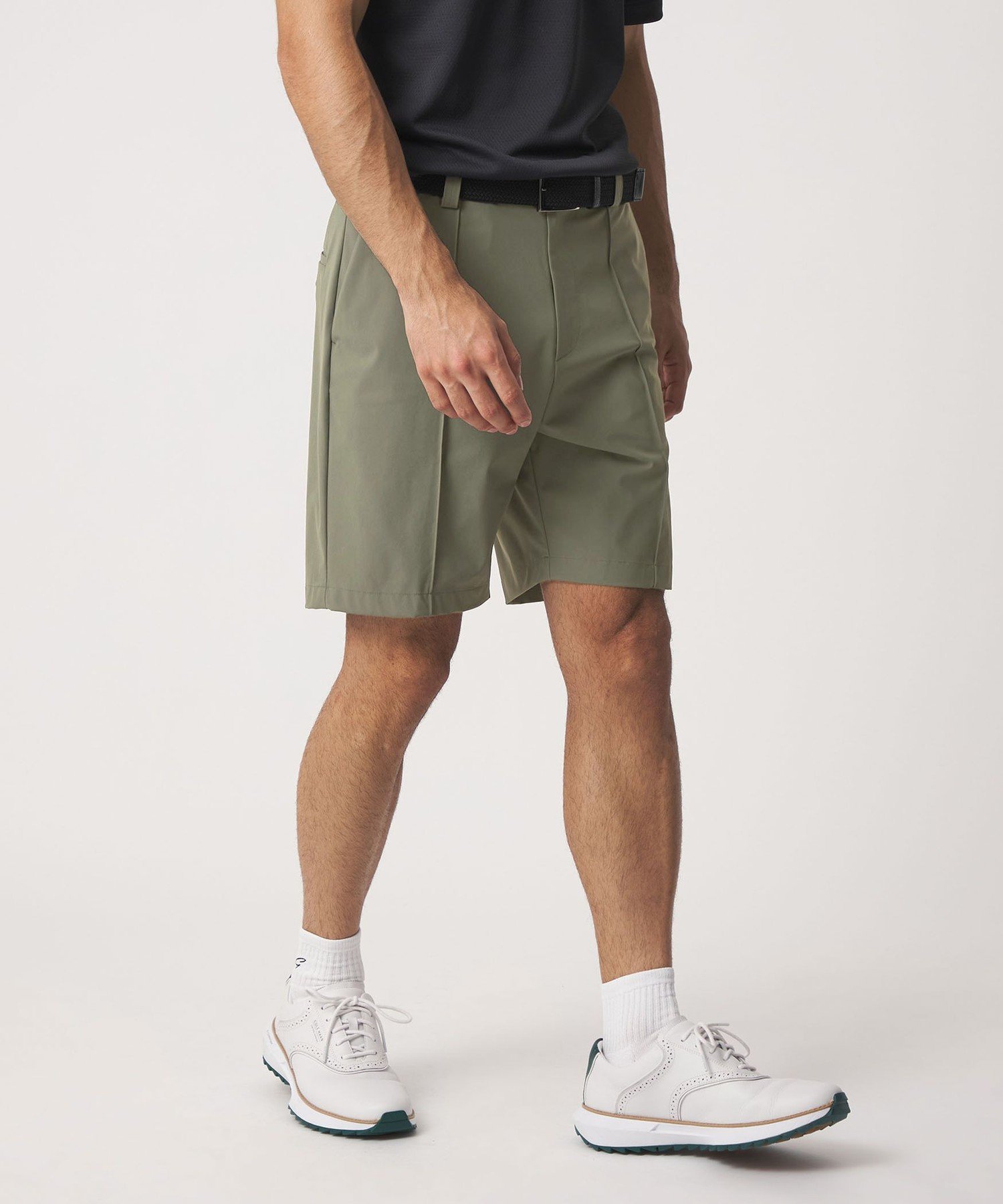 UNITED ARROWS GOLF メンズ ノープリーツ ショートパンツ/2WAYストレッチ UV 接触冷感 ユナイテッドアローズ パンツ その他のパンツ ネイビー【送料無料】