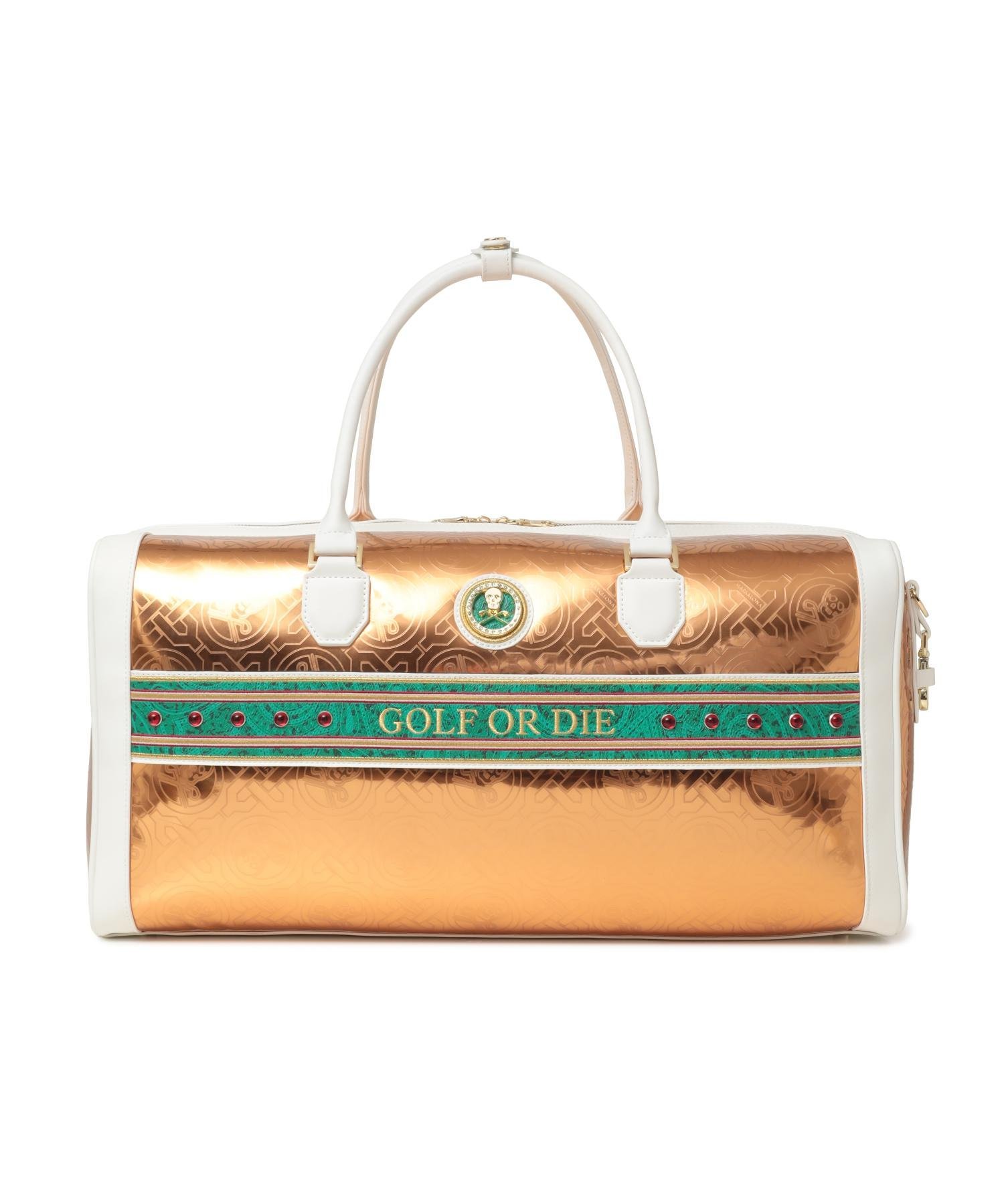 MARK & LONA Stela Chrome Edition Boston Bag マークアンドロナ バッグ ボストンバッグ シルバー【送料無料】