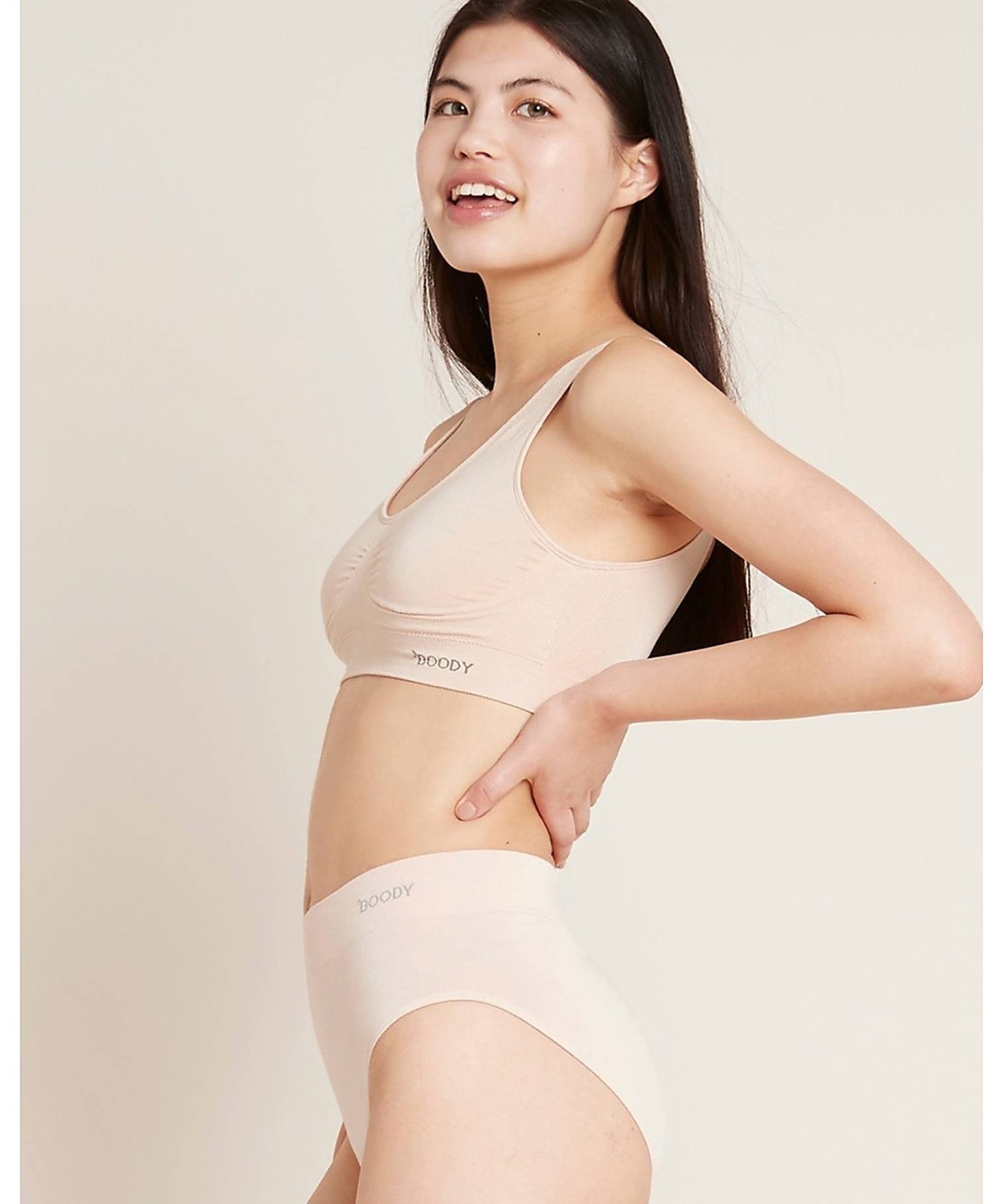 Rouge vif la cle 【BOODY/ブーディー】シェイパーパッドブラ/エコウェア/オーガニックバンブー ルージュ・ヴィフ ラクレ インナー・ルームウェア その他のインナー・ルームウェア ベージュ