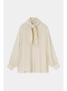 【SALE/50%OFF】MOUSSY LEOPARD BOW TIE ブラウス マウジー シャツ/ブラウス シャツ/ブラウスその他 ホワイト ブラック ブラウン【送料無料】