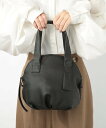 TIDEWAY TIDEWAY/(U)PUF LOOSE BOSTON 本革 MADE IN JAPAN セットアップセブン バッグ ハンドバッグ ブラック グレー【送料無料】