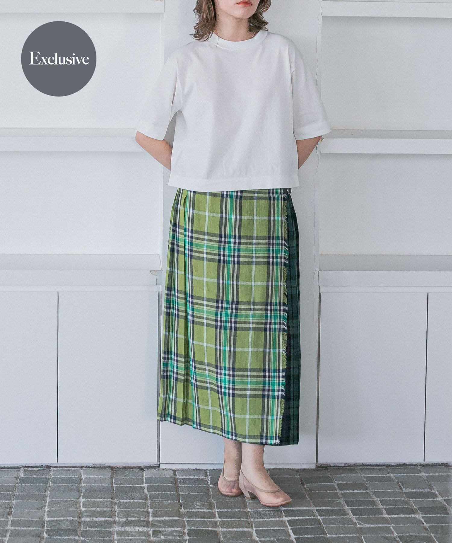 URBAN RESEARCH 『別注』O'NEIL OF DUBLIN*UR CLASSIC COMBI MAXI SKIRT アーバンリサーチ スカート その他のスカート【送料無料】