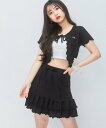 repipi armario 【キャミ付き】メロウカーデ3Pセットアップ レピピアルマリオ スカート その他のスカート ブラック ブルー ホワイト【送料無料】