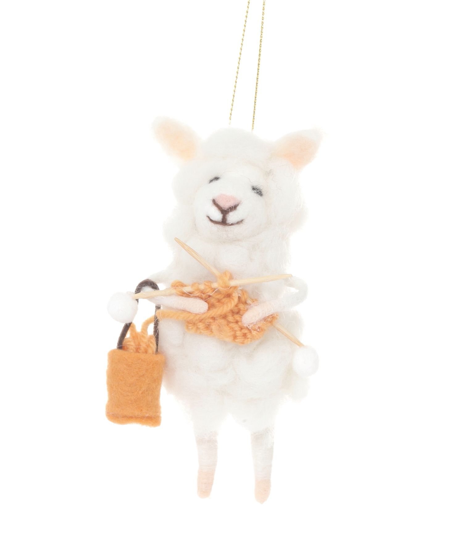 studio CLIP フェルトひつじオーナメント [CHRISTMAS 2025] スタディオクリップ インテリア・生活雑貨 その他のインテリア・生活雑貨のサムネイル