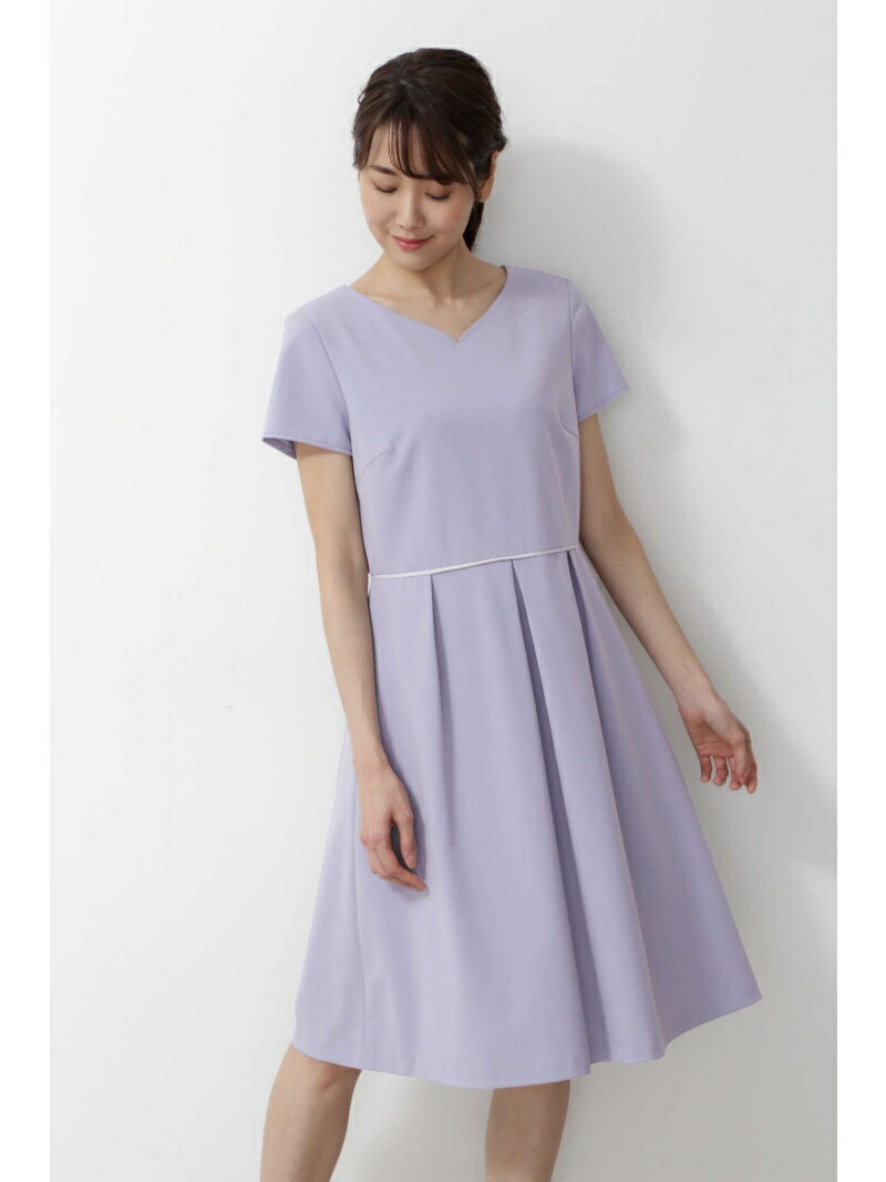 【SALE／40%OFF】NATURAL BEAUTY BASIC ハートネックフィット&フレアワン ...