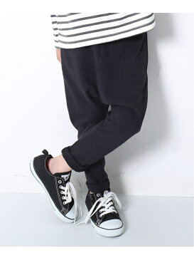 devirock スウェットサルエルパンツデビロック 子供服 キッズ デビロック パンツ/ジーンズ スウェットパンツ グリーン ブラウン パープル ピンク