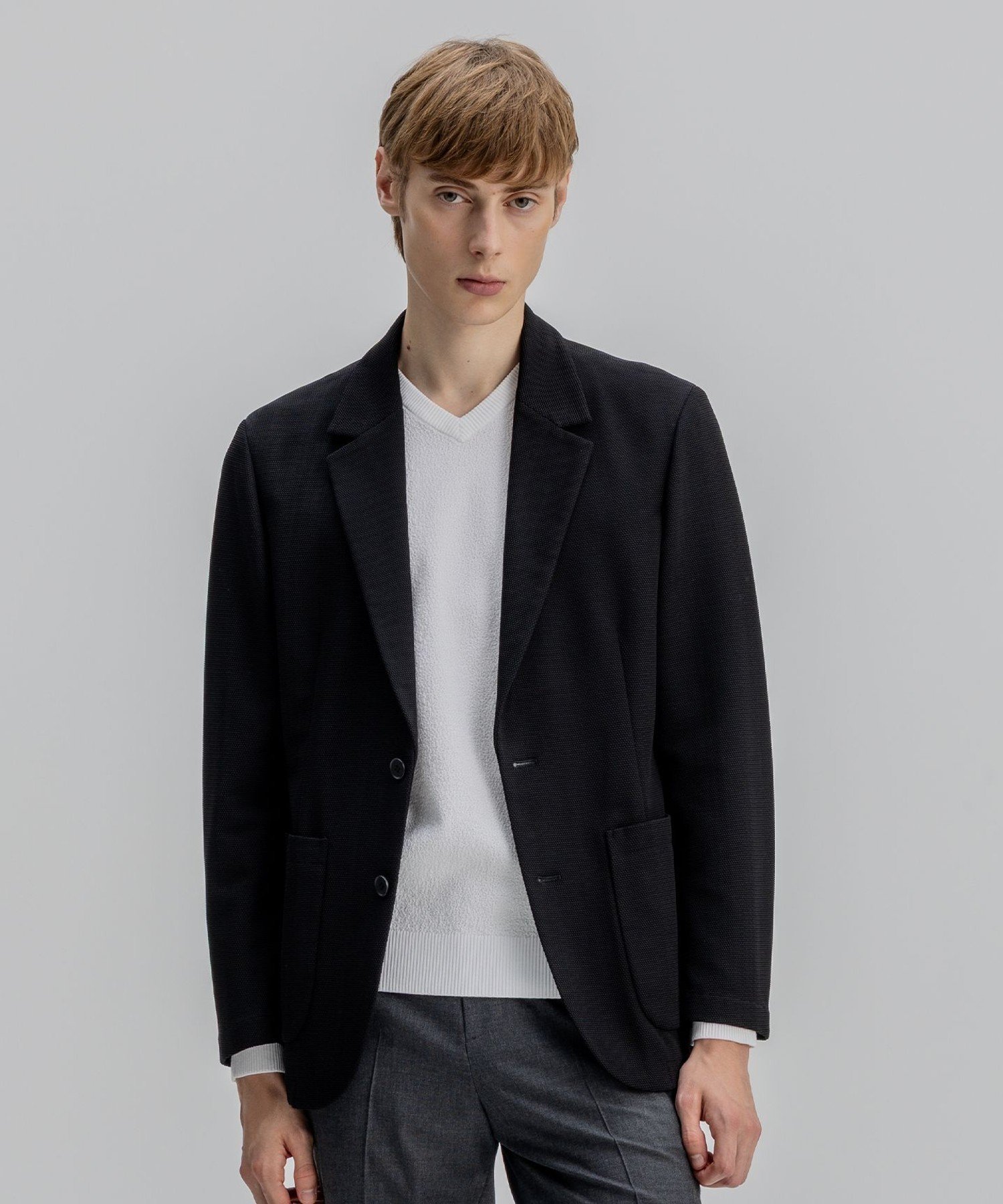 JOSEPH HOMME ソフトタックジャージー ジャケット ジョゼフ オム ジャケット・アウター テーラードジャケット・ブレザー ネイビー ブラック レッド【送料無料】