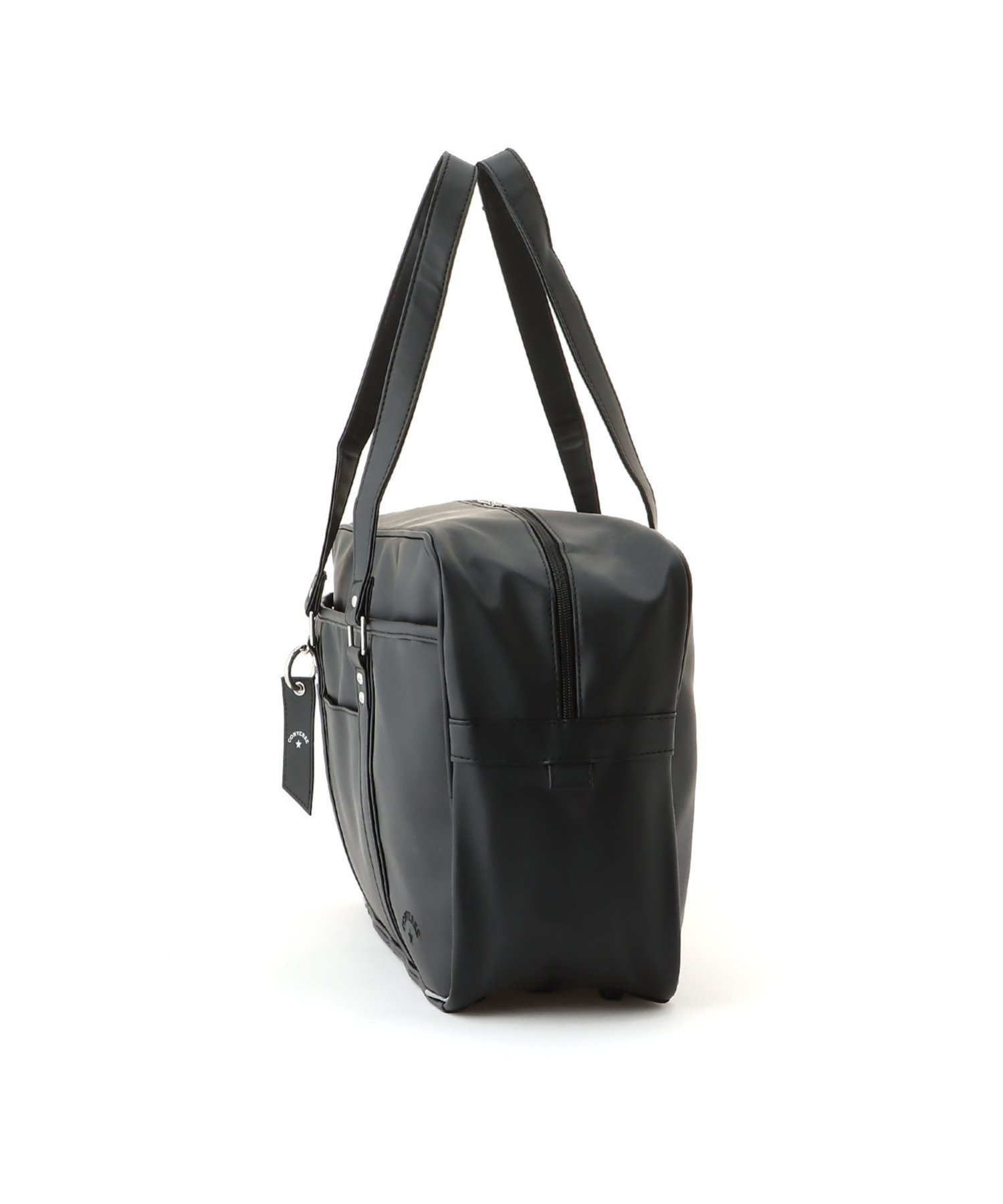 CONVERSE/(U)CV SCHOOL FAKE LEATHER BAG ハンドサイン バッグ ショルダーバッグ ブラウン ブラック