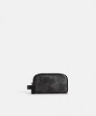 【SALE/62%OFF】COACH OUTLET 【公式】スモール トラベル キット・シグネチャー キャンバス・カモ プリント コーチ アウトレット 財布・ポ...