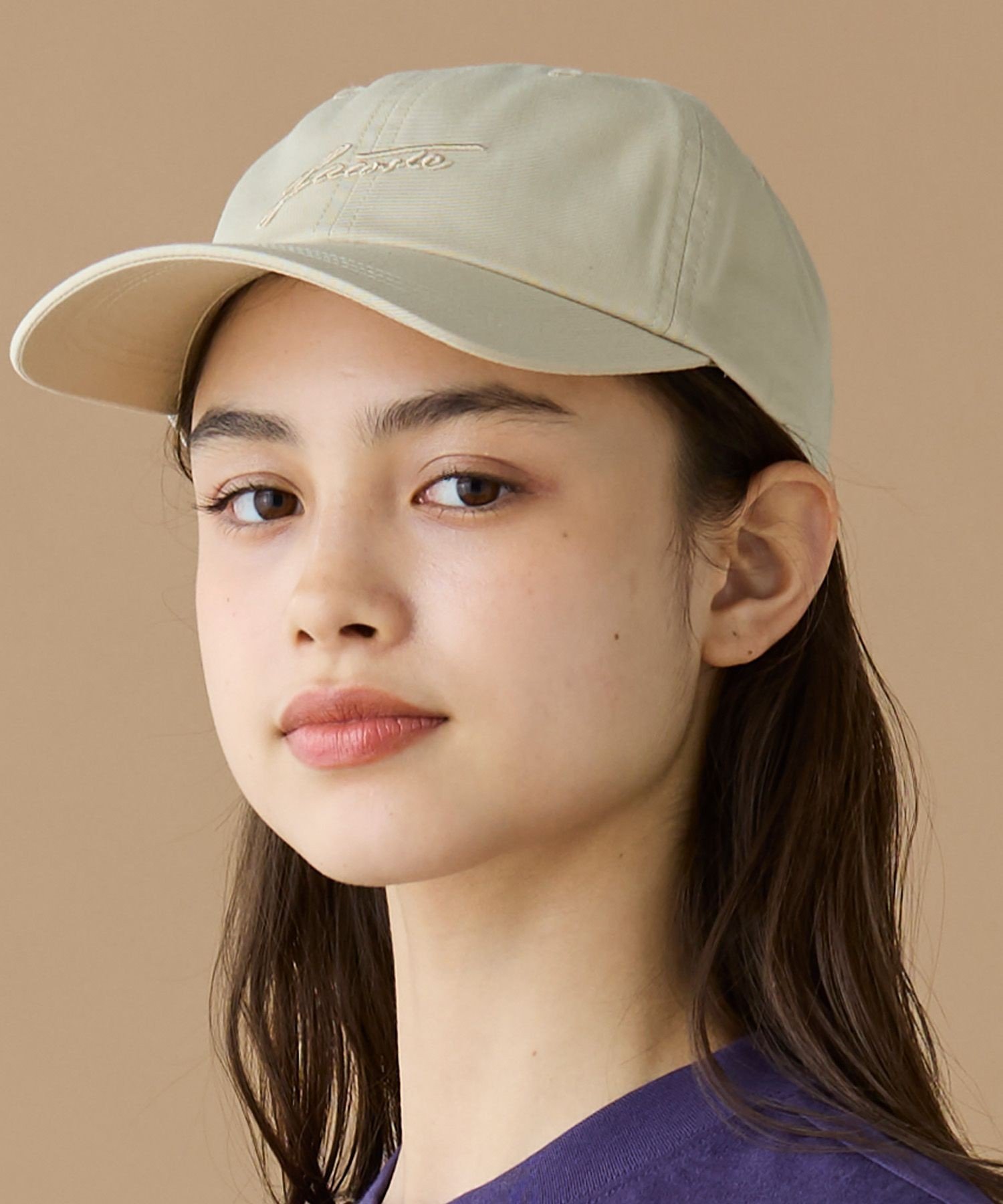 LACOSTE トーン・オン・トーン6パネルキャップ ラコステ 帽子 キャップ ネイビー ベージュ【送料無料】