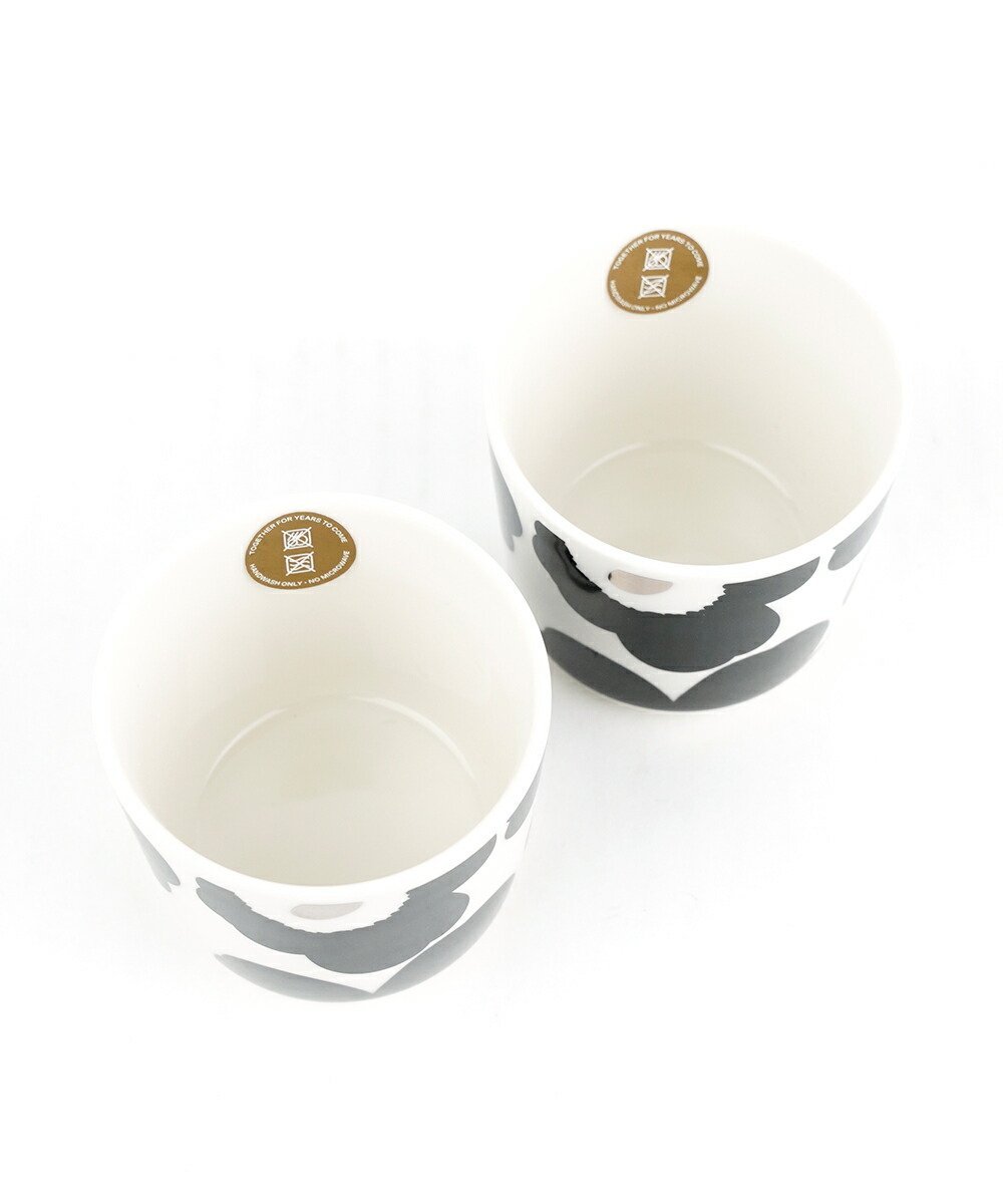 Marimekko マリメッコ ラテマグ 2個セット UNIKKO CUP 2DL 2PCS ブルーコムブルー ...