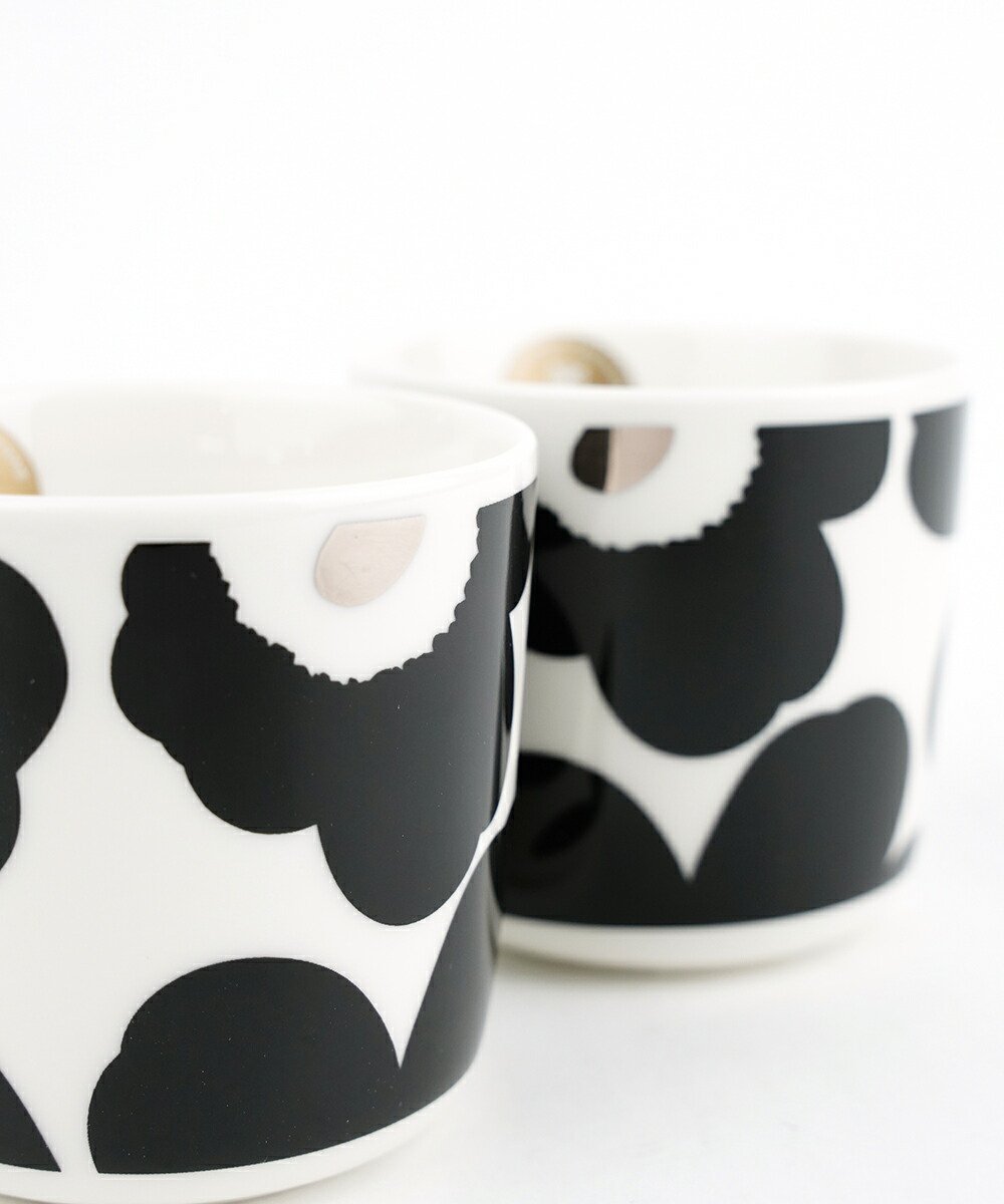 Marimekko マリメッコ ラテマグ 2個セット UNIKKO CUP 2DL 2PCS ブルーコムブルー ...