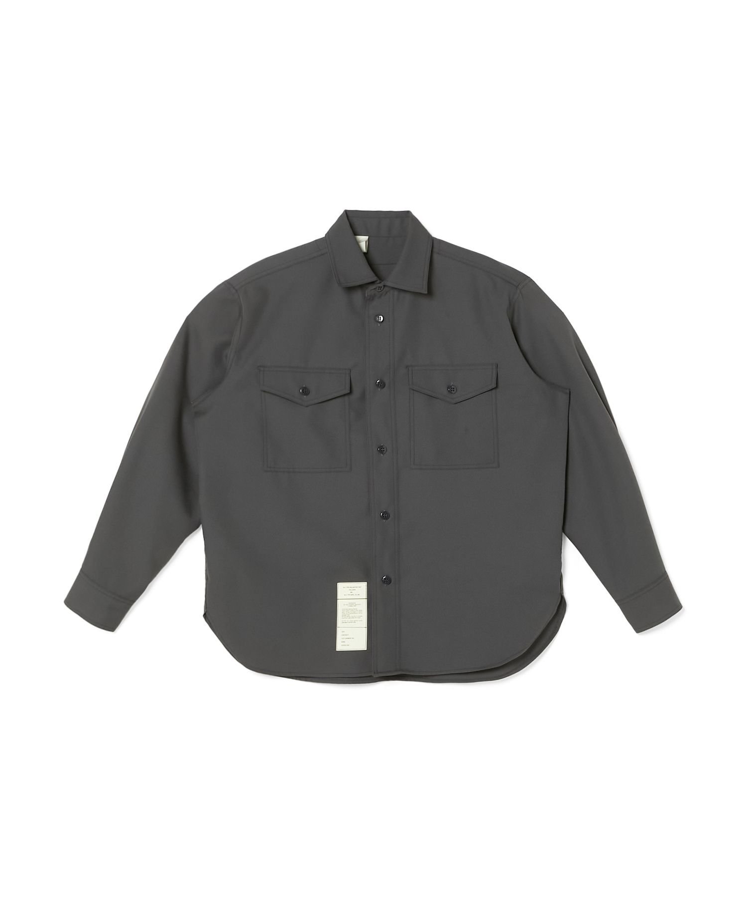 CPO SHIRT エヌ．ハリウッド トップス シャツ・ブラウス ブラック グレー
